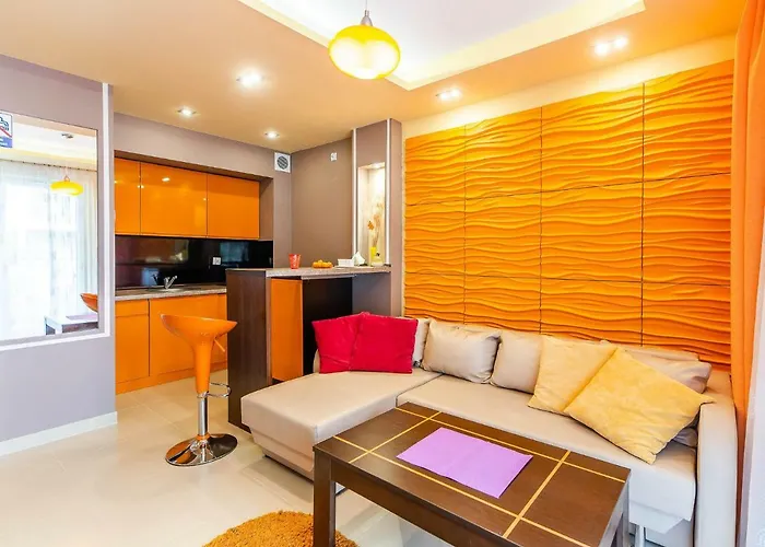 Pomaranczowy Z Basenem,sauna-blisko Morza. Апартаменты *