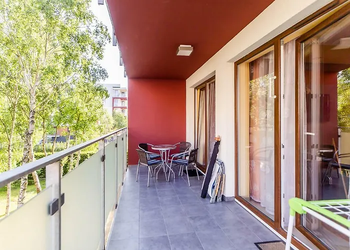 Pomaranczowy Z Basenem,sauna-blisko Morza. Апартаменты *