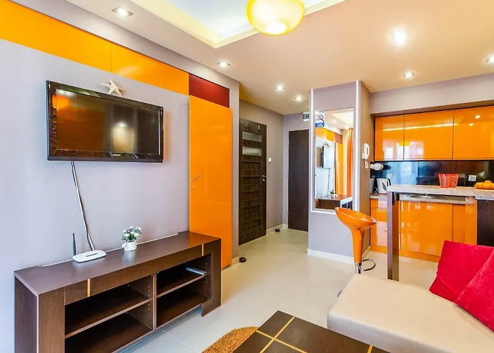 Pomaranczowy Z Basenem,sauna-blisko Morza. Apartamento *