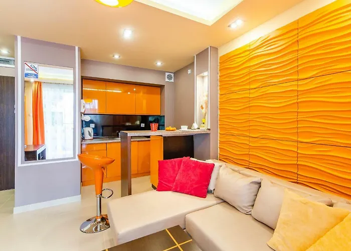 Apartamento Pomaranczowy Z Basenem,sauna-blisko Morza. Kołobrzeg