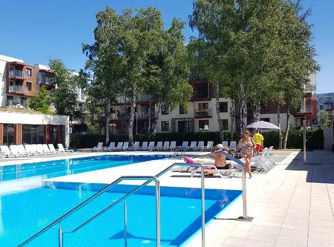 Lejlighed Pomaranczowy Z Basenem,sauna-blisko Morza.